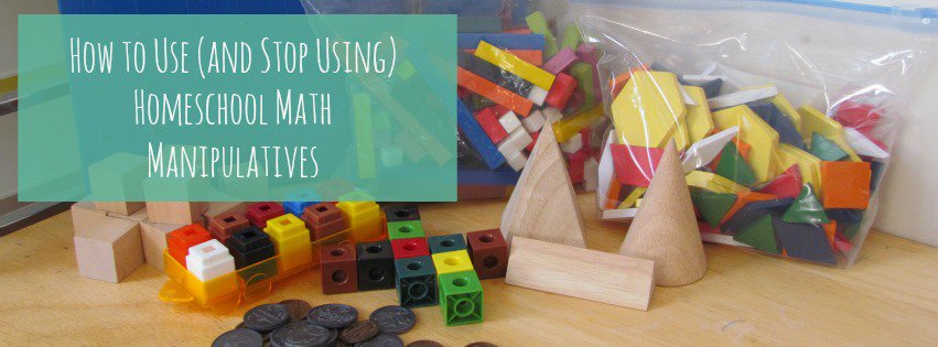 use and stop using manipulatives
